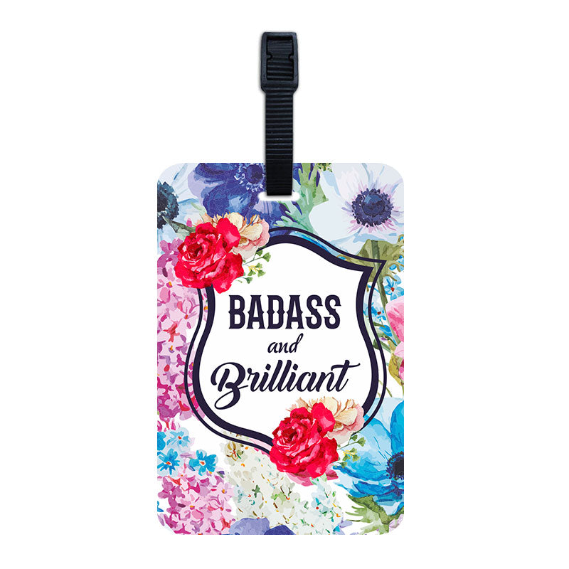 Badass and Brilliant Luggage Tag