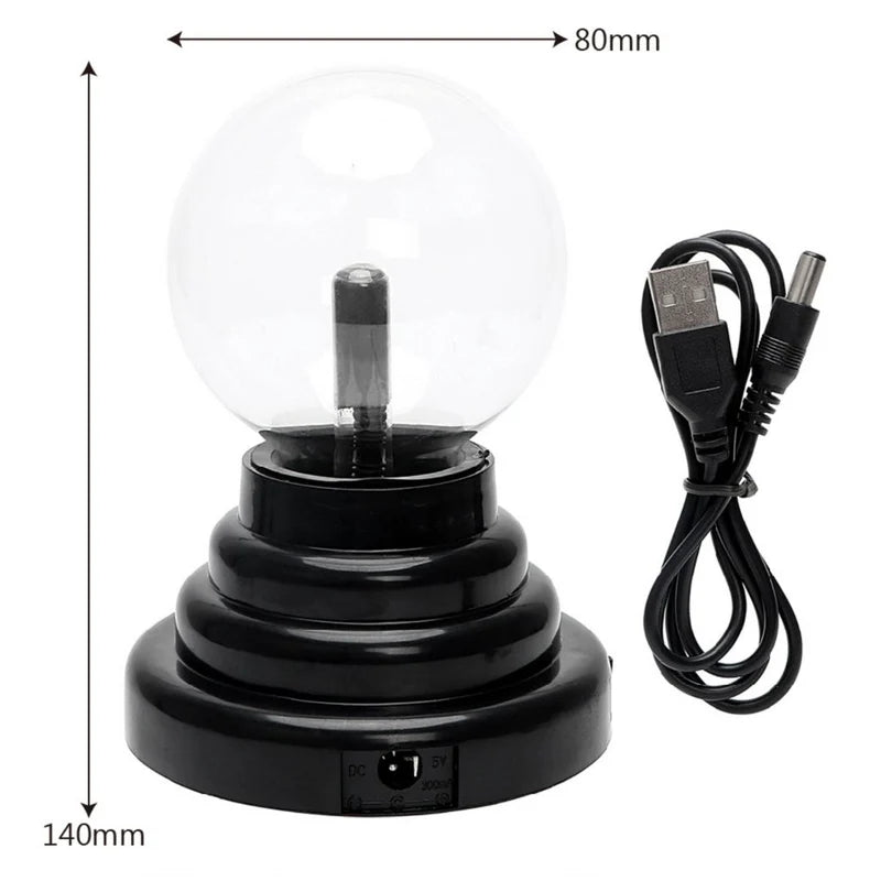 Plasma Ball Lamp - 14 cm ( No Cash On Delivery Allowed on this Product)