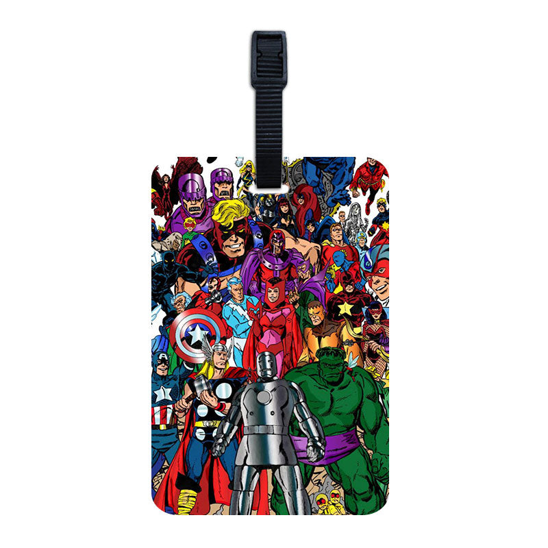 Superheroes Luggage Tag