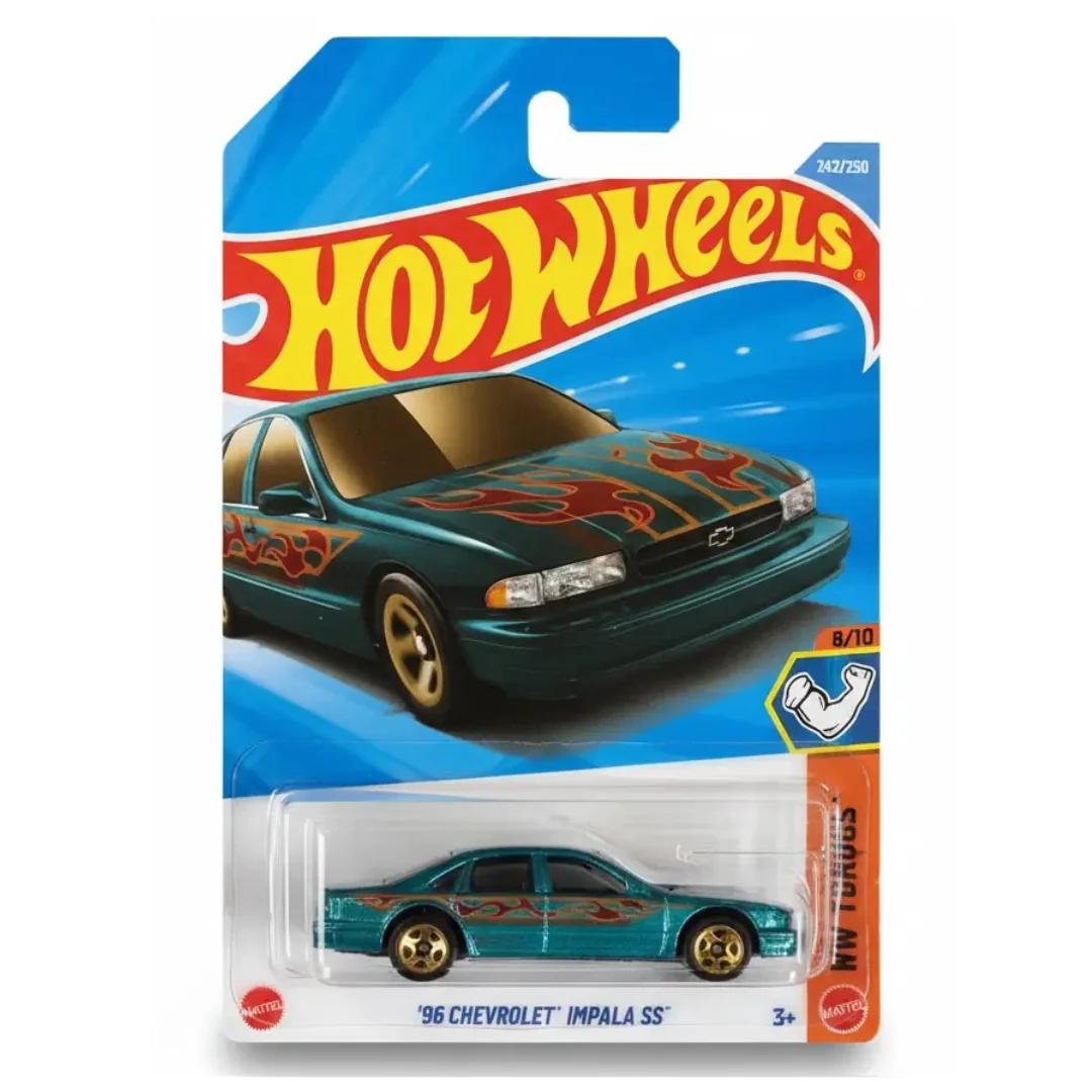 Hot Wheels Imported '96 Chevrolet Impala SS HW Torque 242/250 1:64 Diecast Model Car
