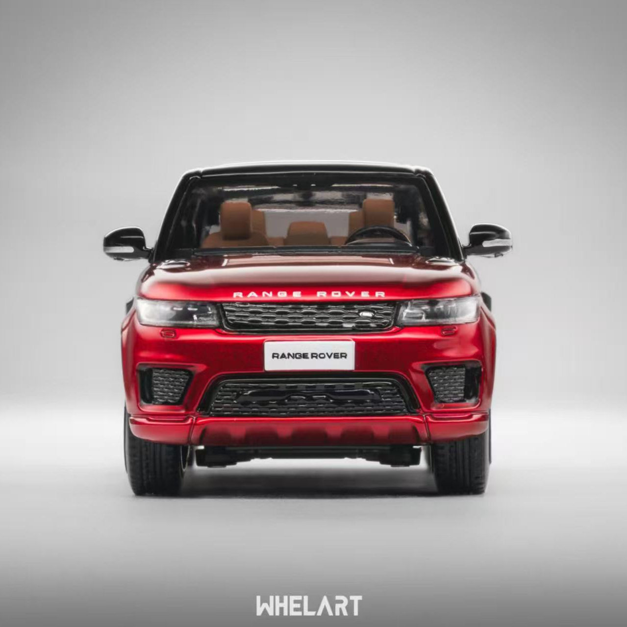 Whelart Range Rover Sport Red Edition 1:64 Die-Cast Model Car with Acrylic Display Case