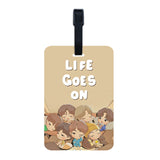 Bts Life Goes On Luggage Tag