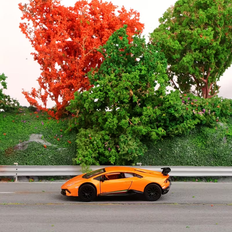Official Bburago Lamborghini Huracan Performante - 1 : 64 Diecast Scale Model