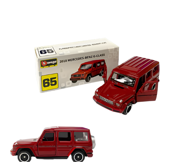 Official Bburago 2018 Mercedes Benz G-Class - 1 : 64 Diecast Scale Model