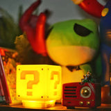 Super Mario Mini Question Block Night Light Lamp Coin Sounds with USB - ThePeppyStore