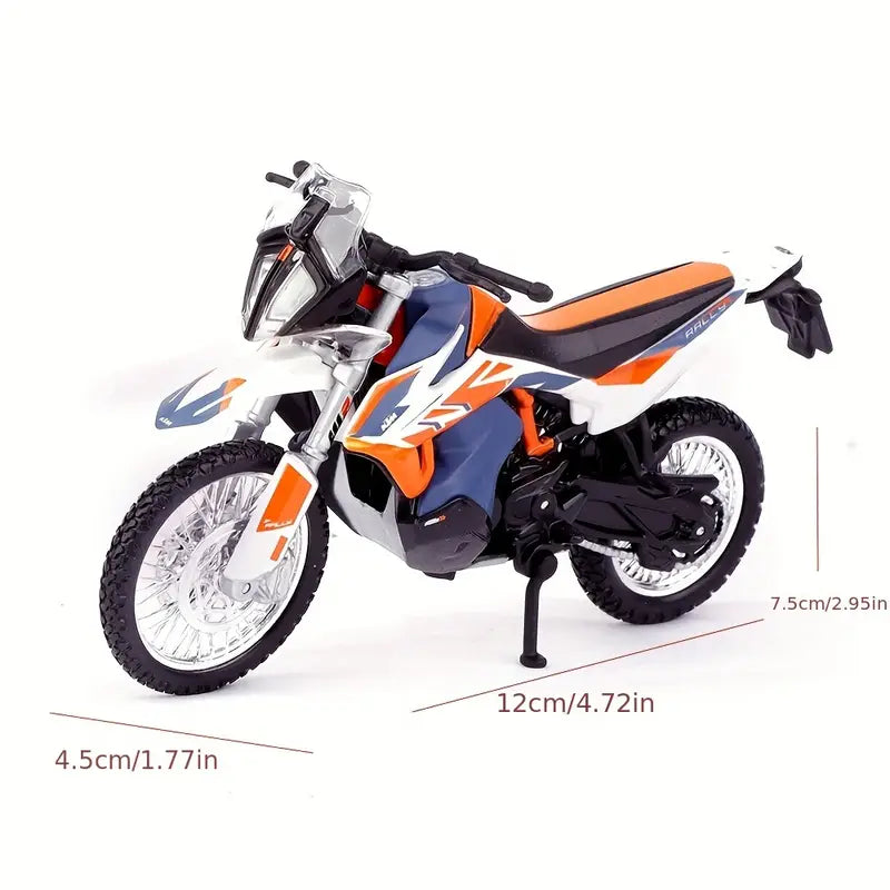 Bburago - 1 : 18 Diecast Scale Model -  Official Licensed Product - KTM 790 Adventure R Rally