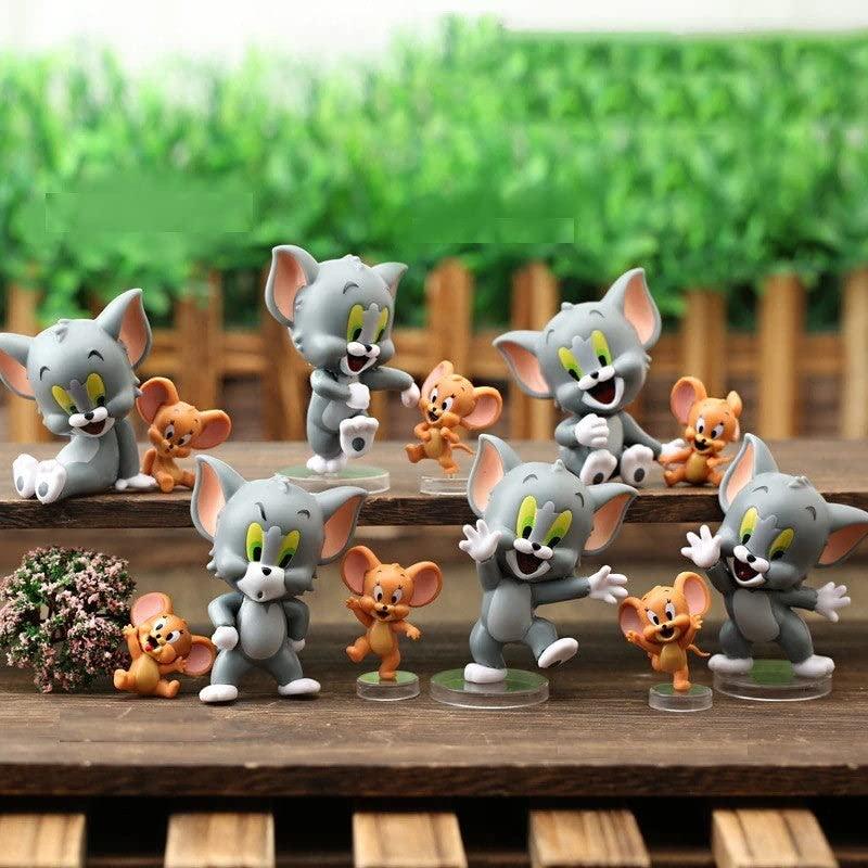 Tom And Jerry Miniature Figure Set (Choose From DropDown Menu) - ThePeppyStore