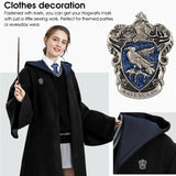 Set of 5 - All Hogwarts Houses & House Crest Brooch
