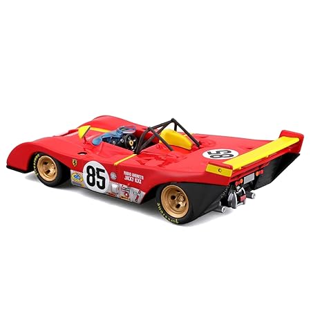 Official Bburago Ferrari Racing 312 P 1972 - Scale 1 : 43 Diecast Scale Model