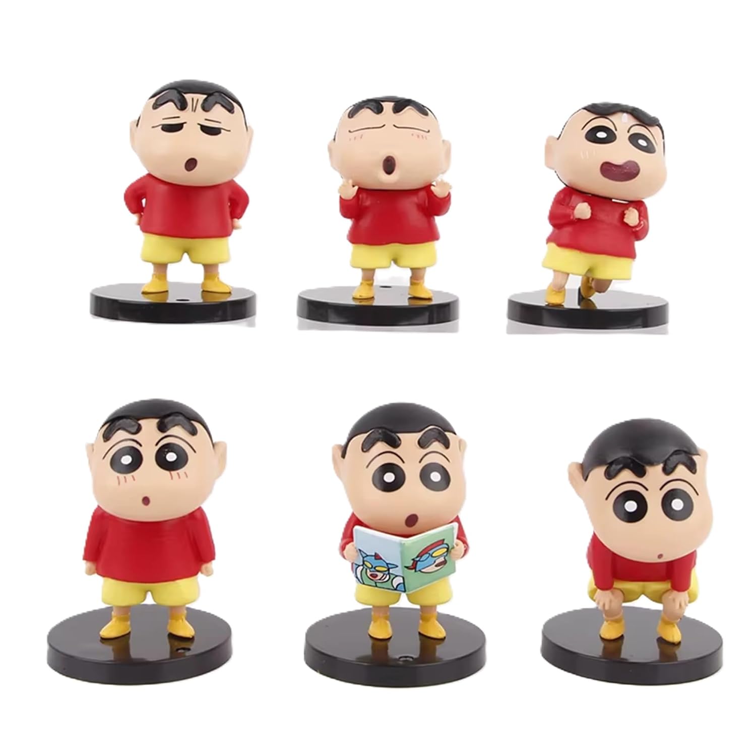 Shinchan Set of 6 Figures