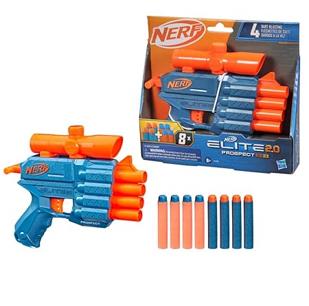 Official Hasbro Nerf Elite 2.0 Prospect QS-4 Targeting Set