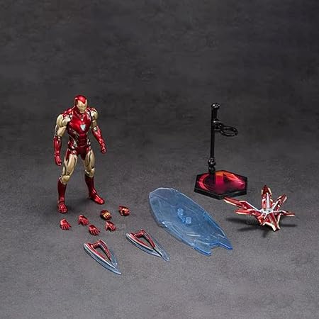 Marvel Studios Avengers Endgame : The Infinity Saga 1:10 Scale Iron Man Mark MK85 Figure by ZD Toys (Size-7 Inch)