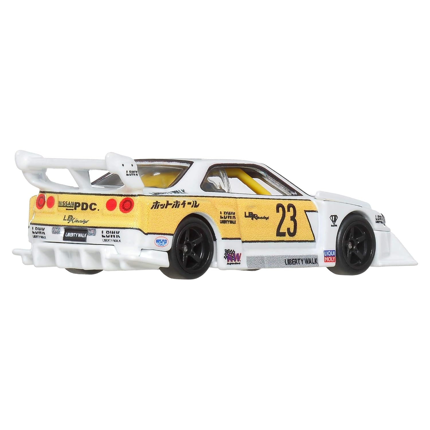 Hot Wheels imported Scale 1:64 2025 Silhouettes Premium Car Culture Diecast Model Cars - LB-ER34 Super Silhouette Nissan Skyline