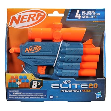 Official Hasbro Nerf Elite 2.0 Prospect QS-4 Targeting Set