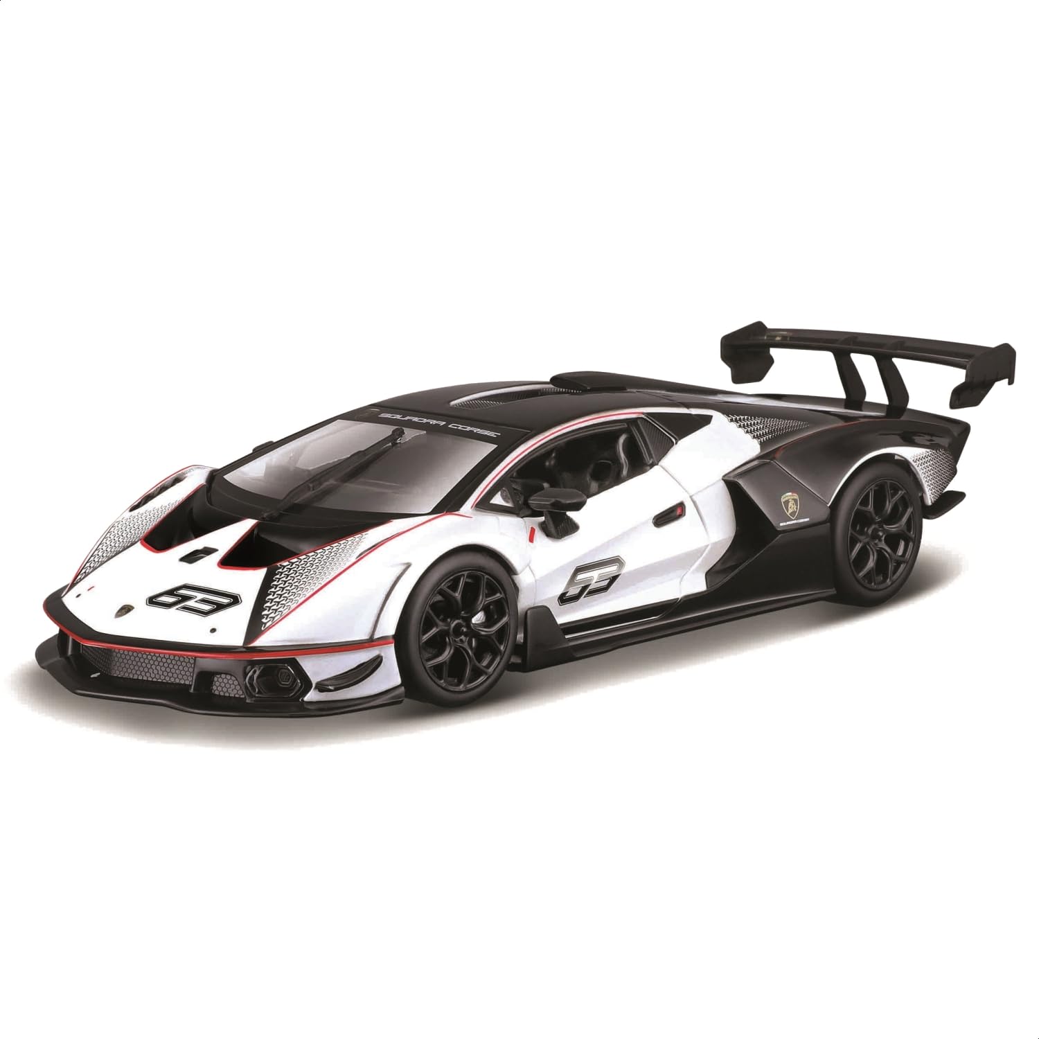 Bburago - 1 : 24 Diecast Scale Model -  Official Licensed Product - Lamborghini Essenza SCV12