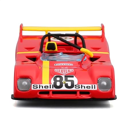 Official Bburago Ferrari Racing 312 P 1972 - Scale 1 : 43 Diecast Scale Model