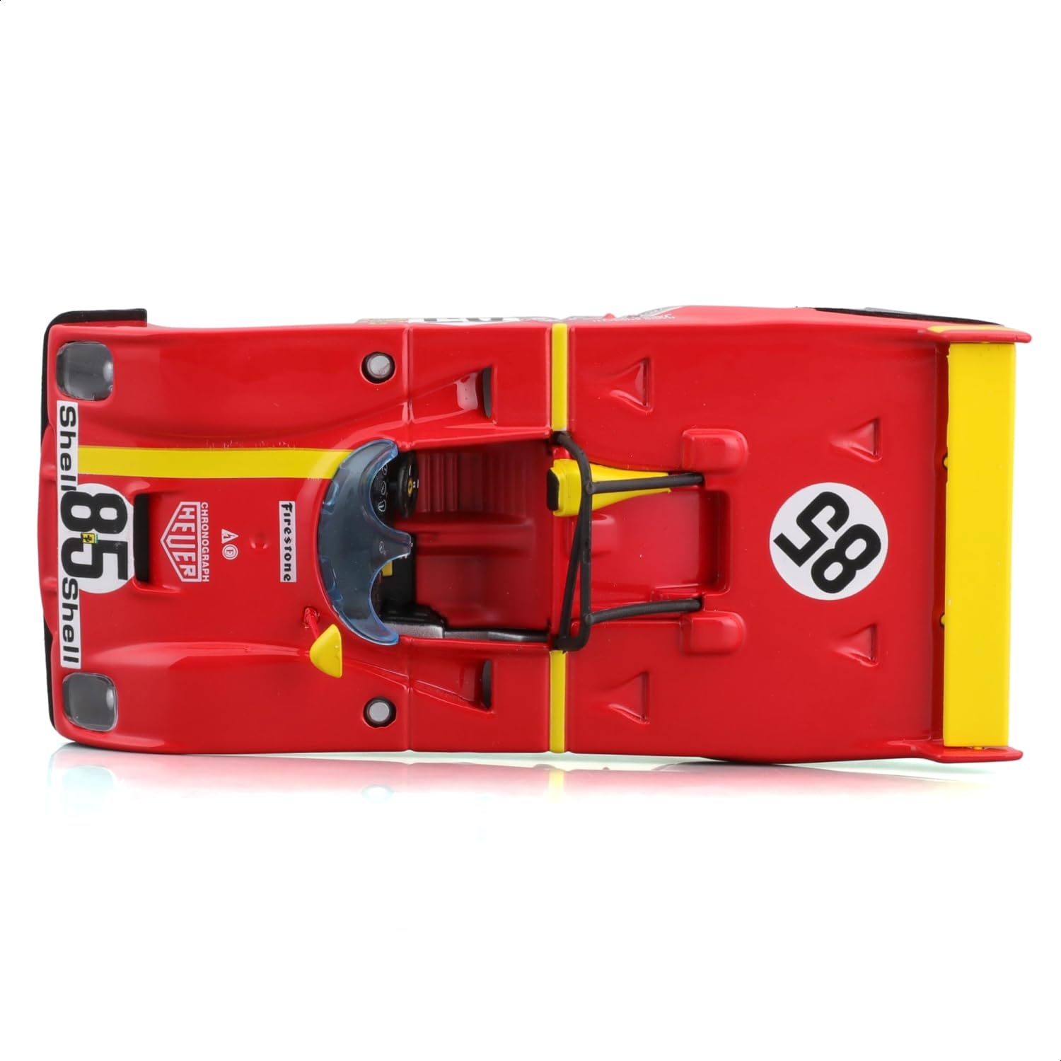Official Bburago Ferrari Racing 312 P 1972 - Scale 1 : 43 Diecast Scale Model