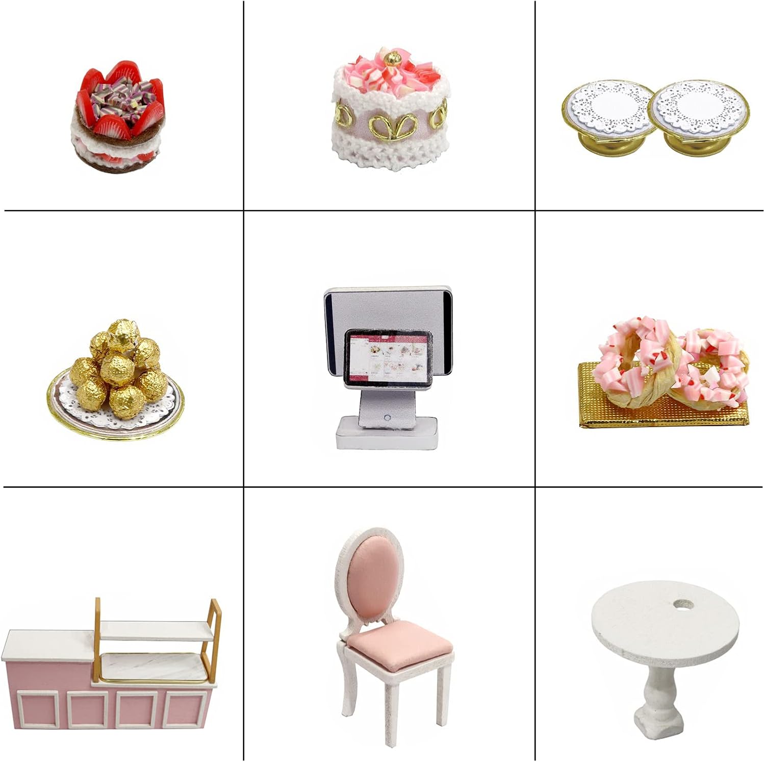 Cuteroom Diy Dollhouse - Corner of Happiness Series Miniature Kit - Sweet Talk