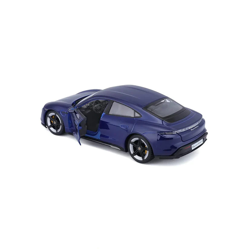 Bburago - 1 : 24 Diecast Scale Model - Official Licensed Product - Porsche Taycan Turbo S