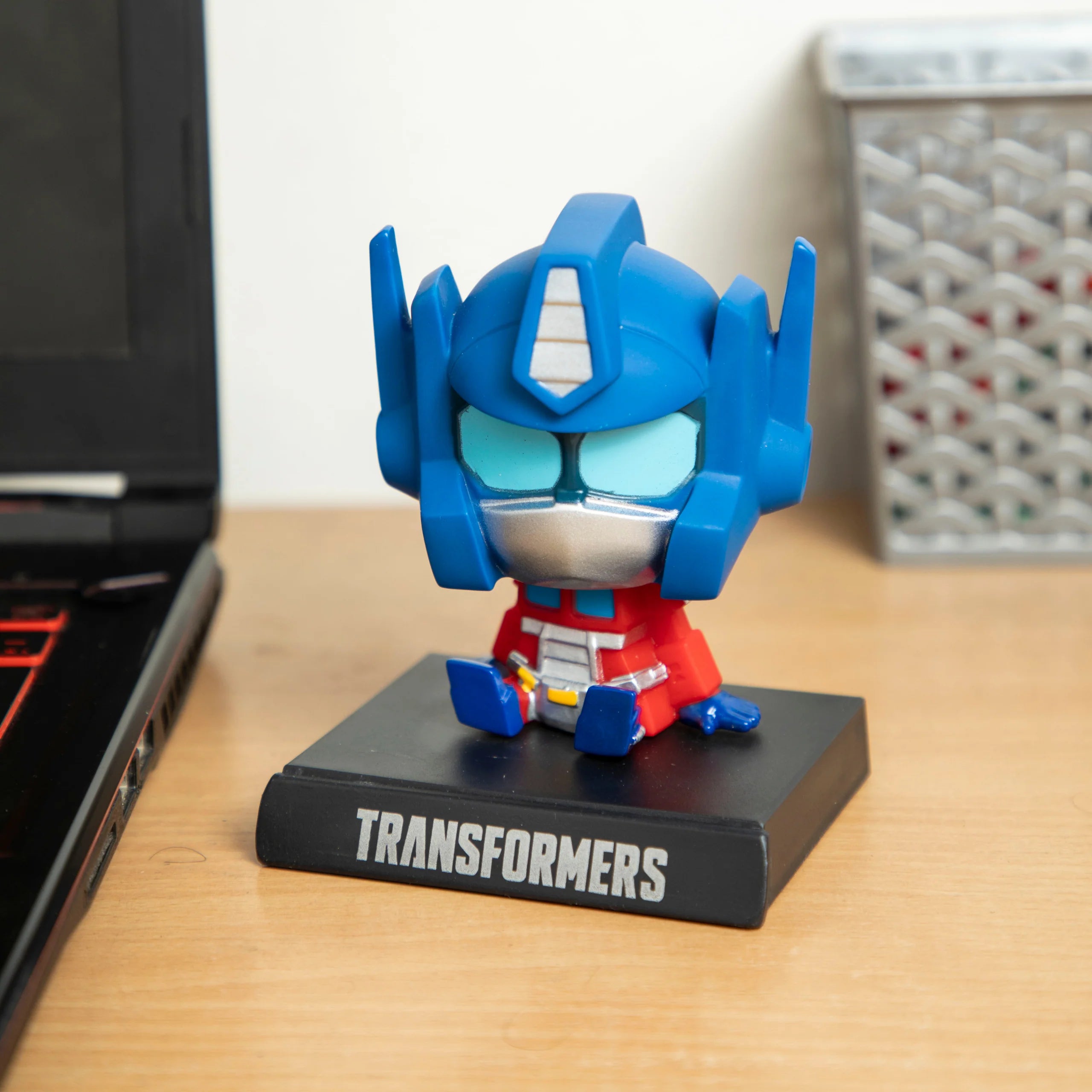 Transformers Bobblehead With Phonestand - Optimus Prime / Bumblebee (Select From Drop Down Menu)