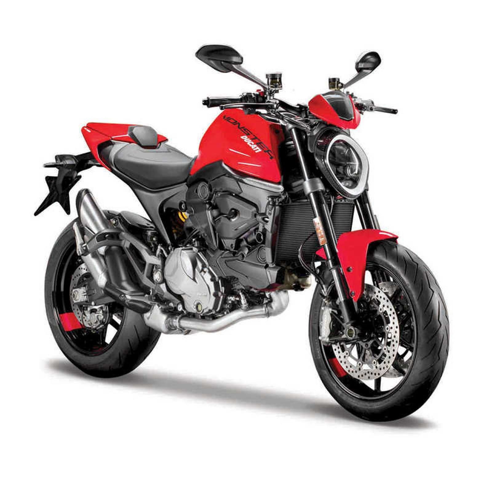 Maisto - 1 : 18 Diecast Scale Model - Ducati Monster - Official Licensed Product