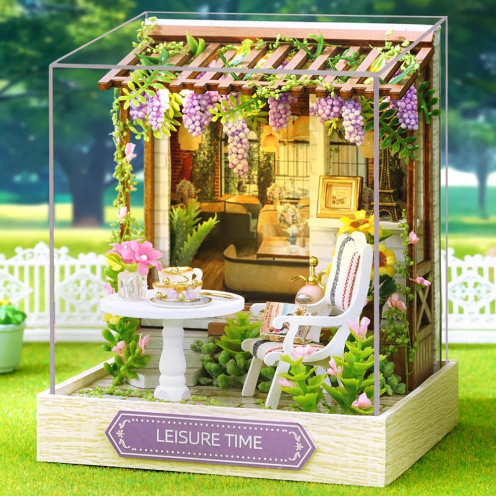 Cuteroom Diy Dollhouse - Corner of Happiness Series Miniature Kit - Leisure Time