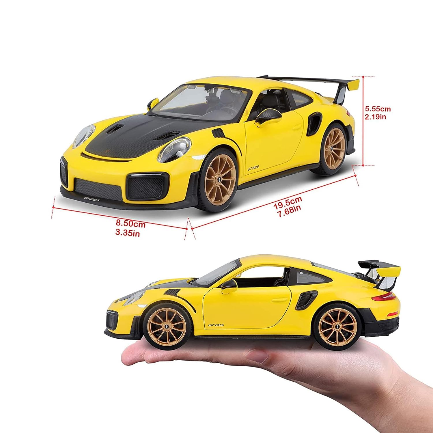 Maisto - 1 : 24 Diecast Scale Model - Collectors Collection - Porsche 911 GT2 RS - Official Licensed Product