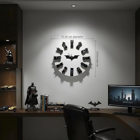 Batmobile 3D Wall Clock - No COD Allowed On This Product - Prepaid Orders Only