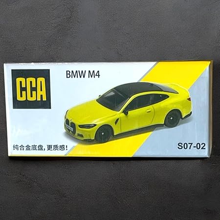 Scale 1 : 64 CCA BMW M4 Diecast Metal Model Car