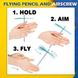 Flying Pencils (Set of 4 Pencils)