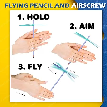 Flying Pencils (Set of 4 Pencils)