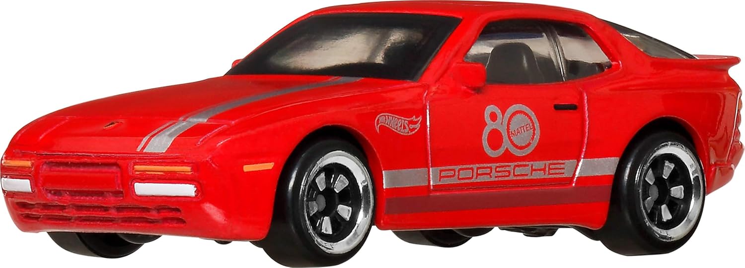 Hot Wheels Silver Series Mattel 80th Anniversary - 1:64 Scale Set of 8