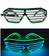 Colorful LED Glowing Party Flashing Light Glowing Glasses (Select From Drop Down Menu)