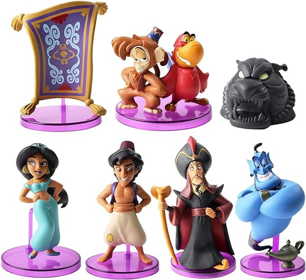 Aladdin Character Figures - Set of 9