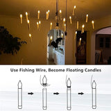 Harry Potter Floating Candles - 12 Pc Battery Operated Led Candles