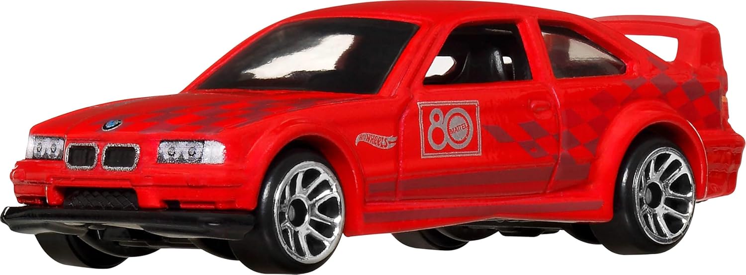 Hot Wheels Silver Series Mattel 80th Anniversary - 1:64 Scale Set of 8