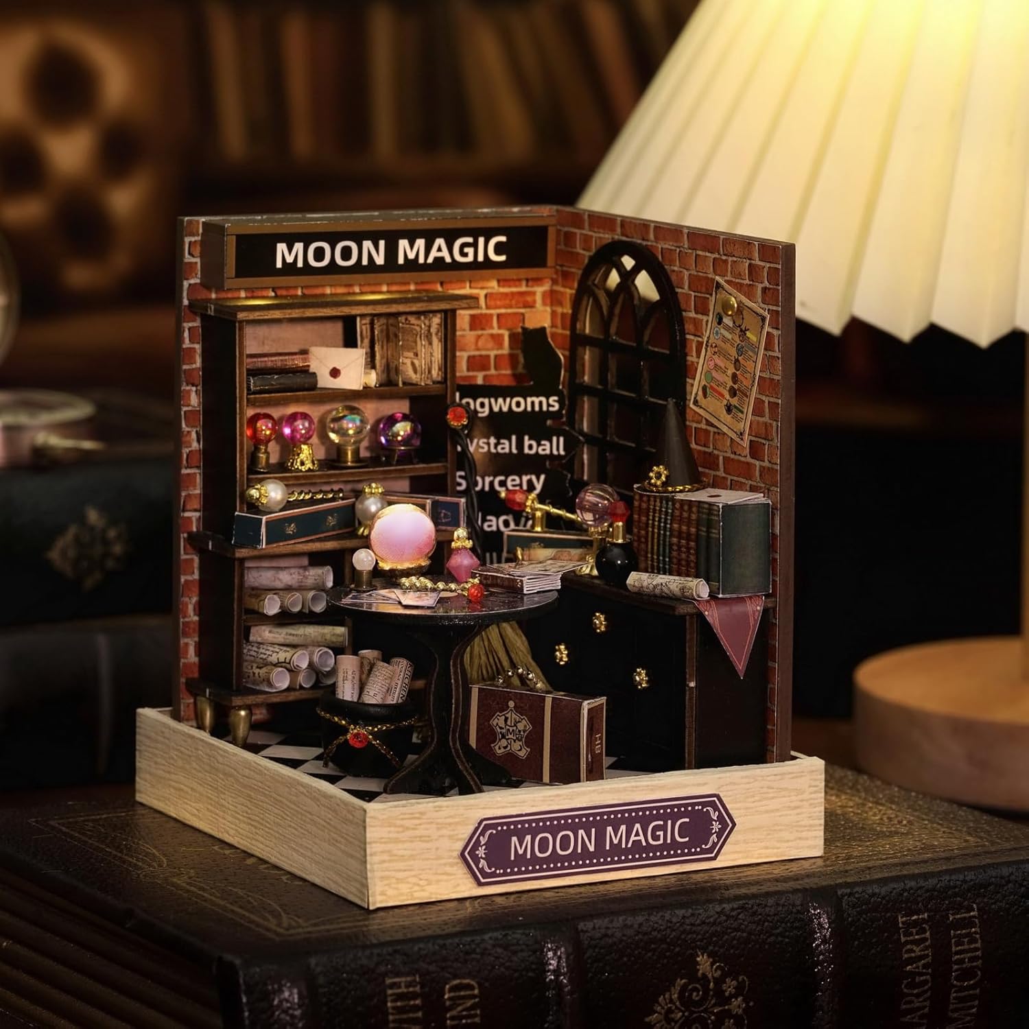 Cuteroom Diy Dollhouse - Corner of Happiness Series Miniature Kit - Moon Magic