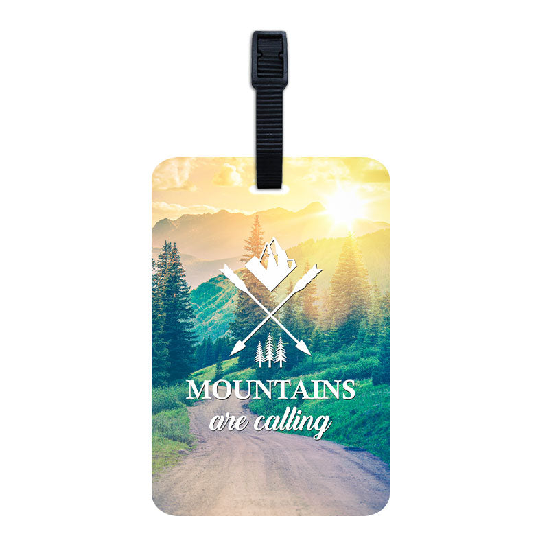 Mountains Are Calling Luggage Tag