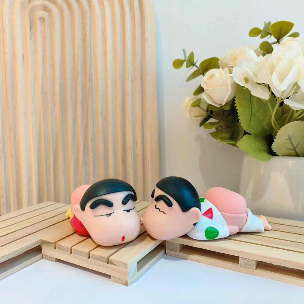 Shinchan Sleeping Figures (Set of 2)