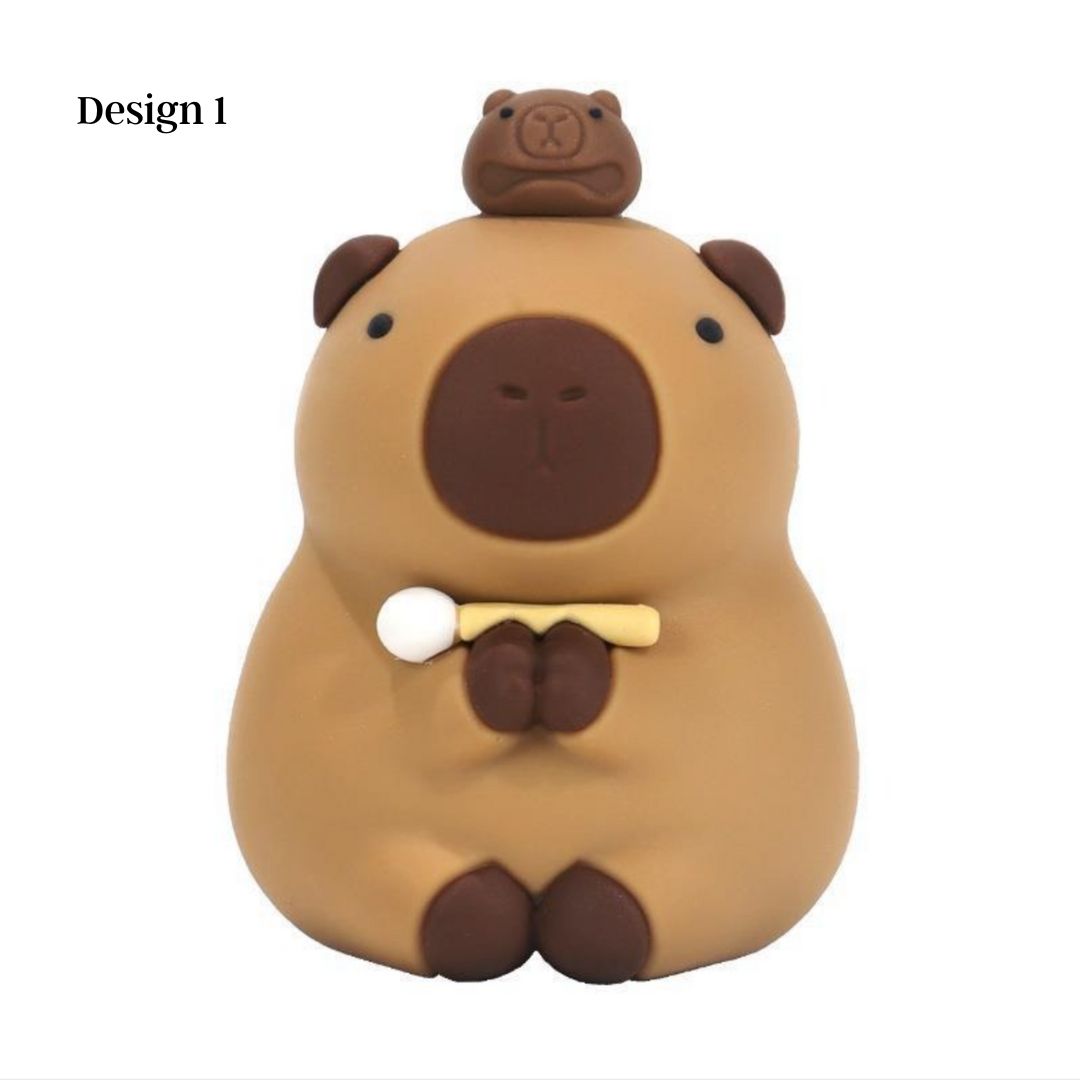 Cute Capybara Figures Set of 4