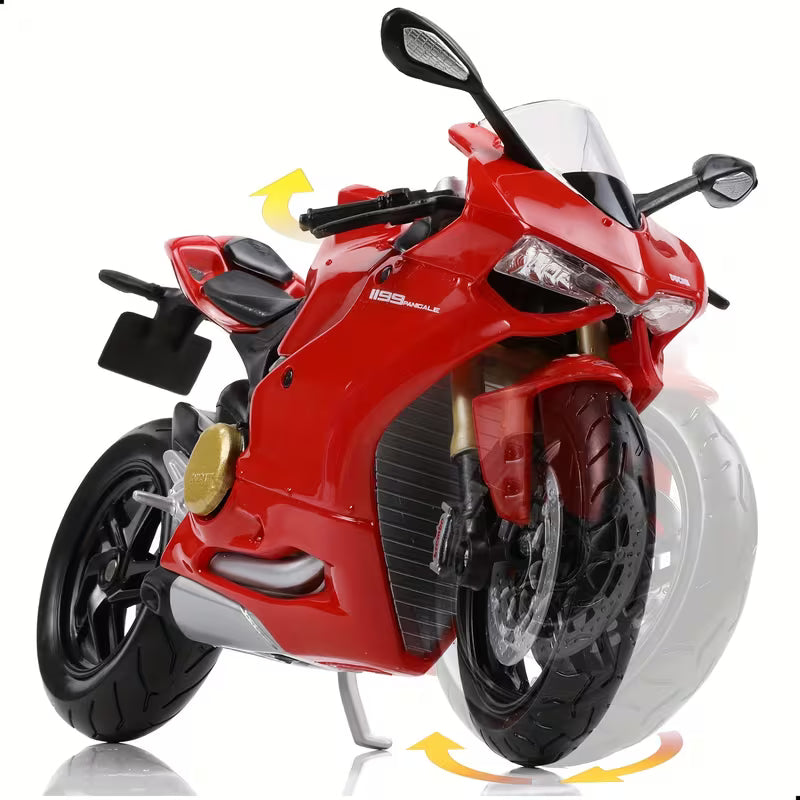 Maisto - 1 : 12 Diecast Scale Model - Official Licensed Product - Ducati 1199 Panigale