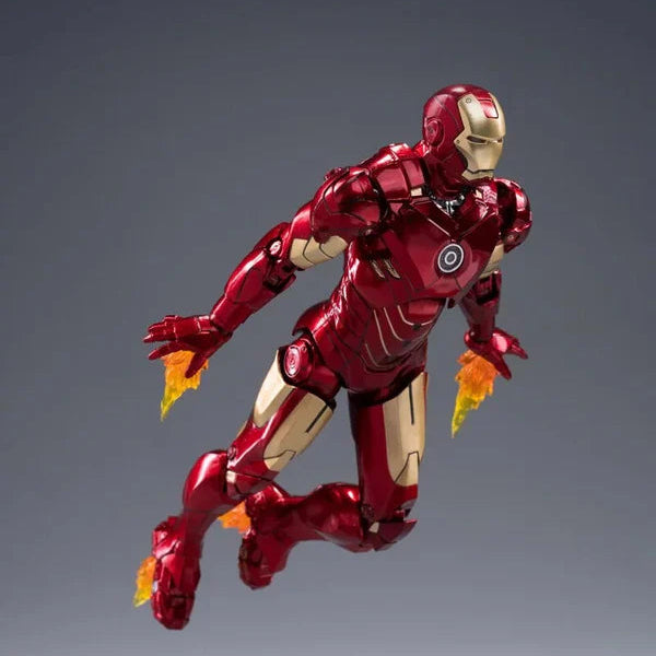 Marvel Studios Iron Man 2 : The Infinity Saga 1:10 Scale Iron Man Mark MK04 Figure by ZD Toys (Size-7 Inch)