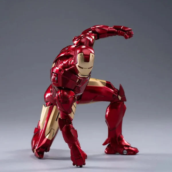 Marvel Studios Iron Man 2 : The Infinity Saga 1:10 Scale Iron Man Mark MK04 Figure by ZD Toys (Size-7 Inch)