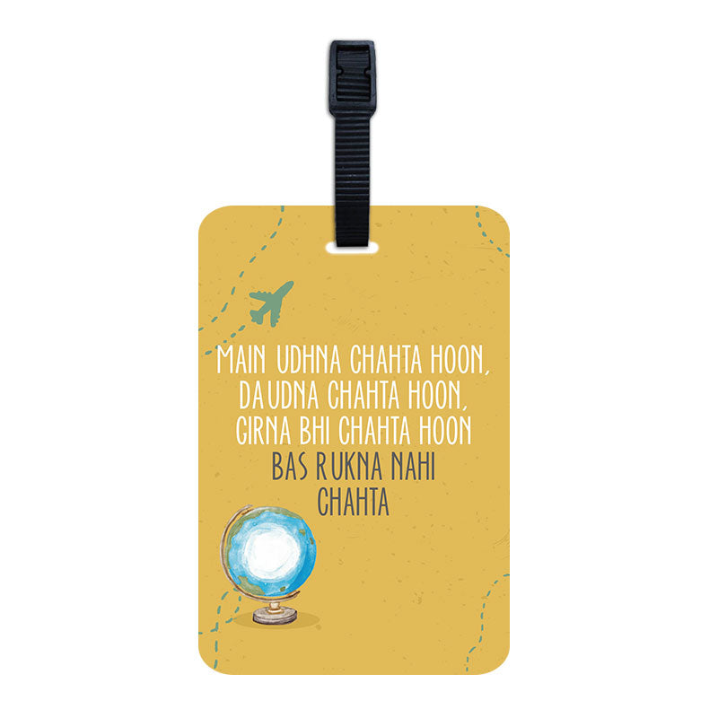 Travel Quote Luggage Tag