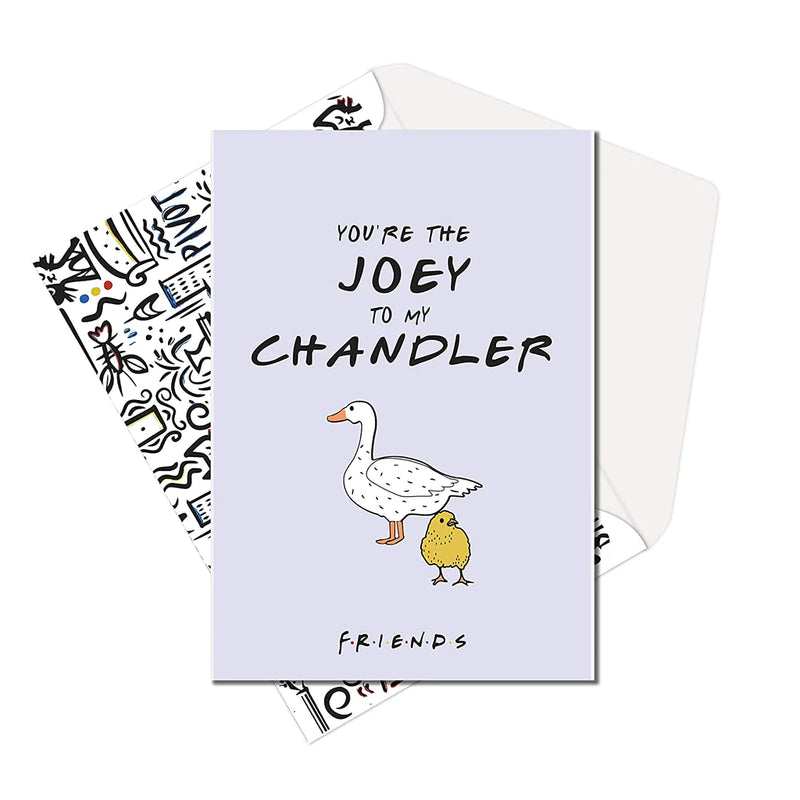 Friends Joey To My Chandler Greeting Card