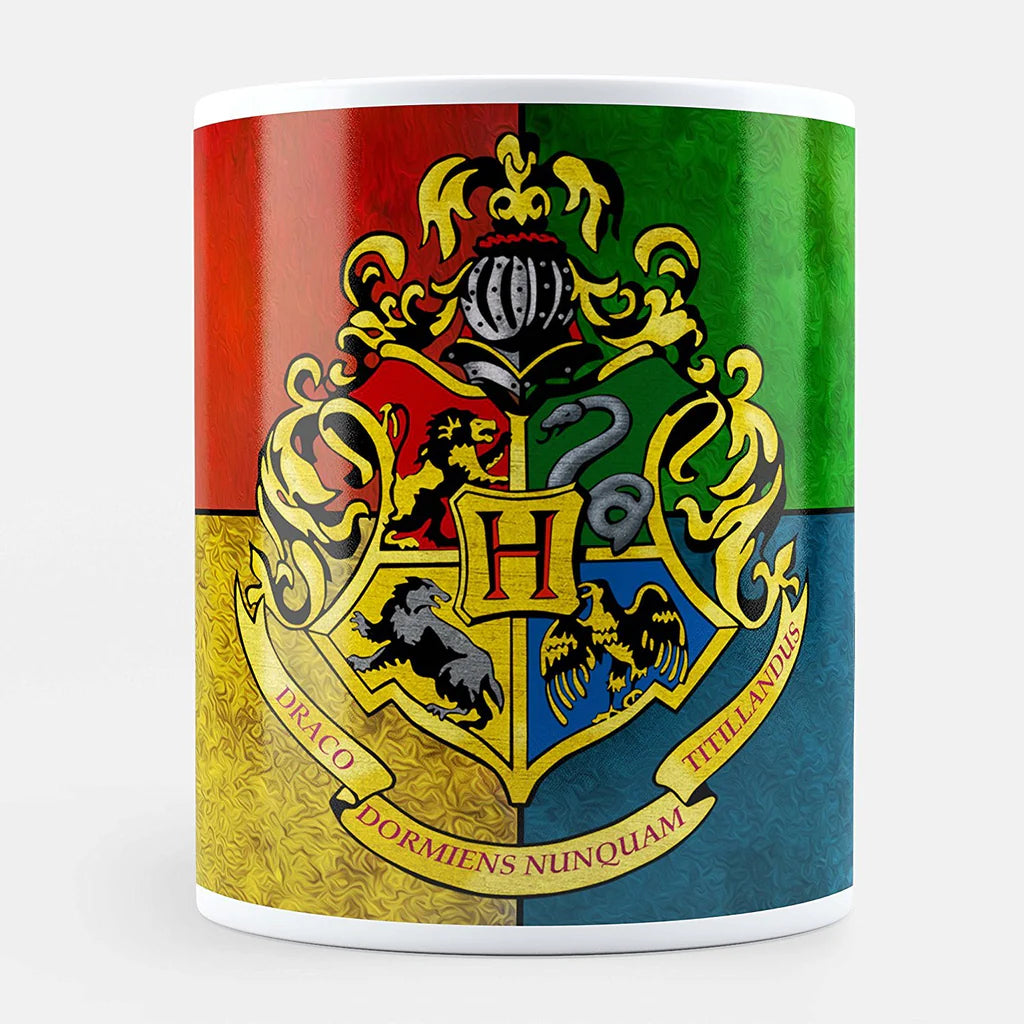 Harry Potter Hogwarts Crest 3D Ceramic Mug