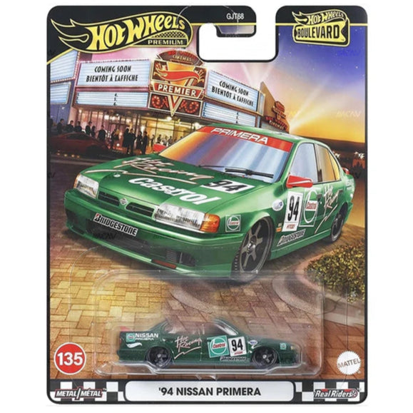 Hot Wheels Boulevard Exclusive Collection - '94 Nissan Primera 1:64 Scale Diecast Model Car
