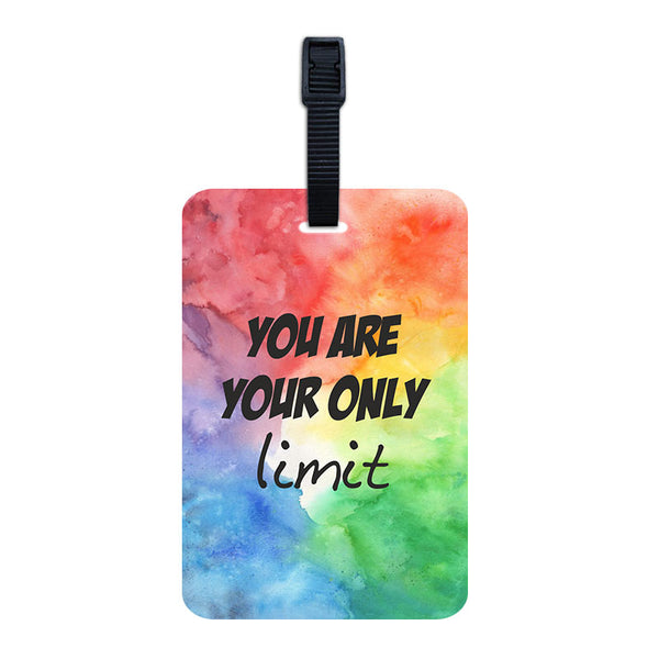 You Are Your Only Limit Luggage Tag