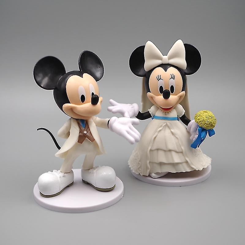 Mickey and Minnie Mouse Figures (Set of 2)