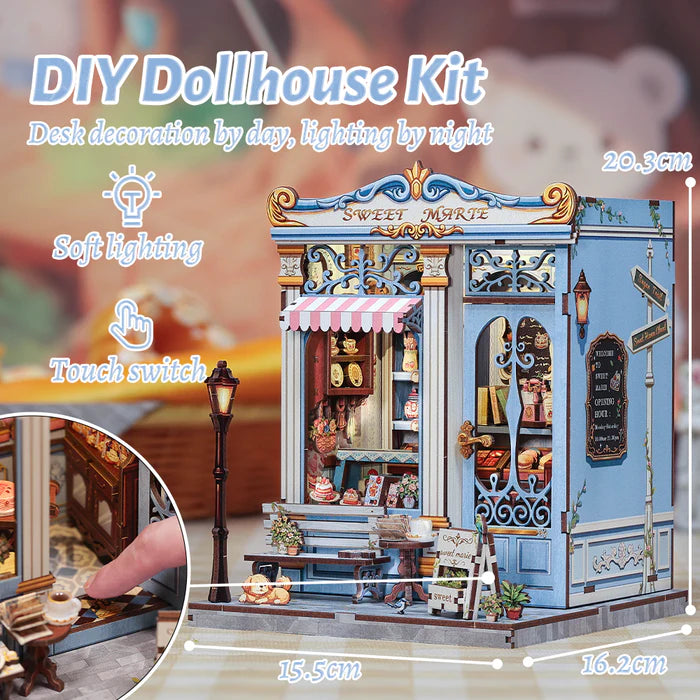 CUTEBEE DIY Book Nook Kit -  Sweet Marie